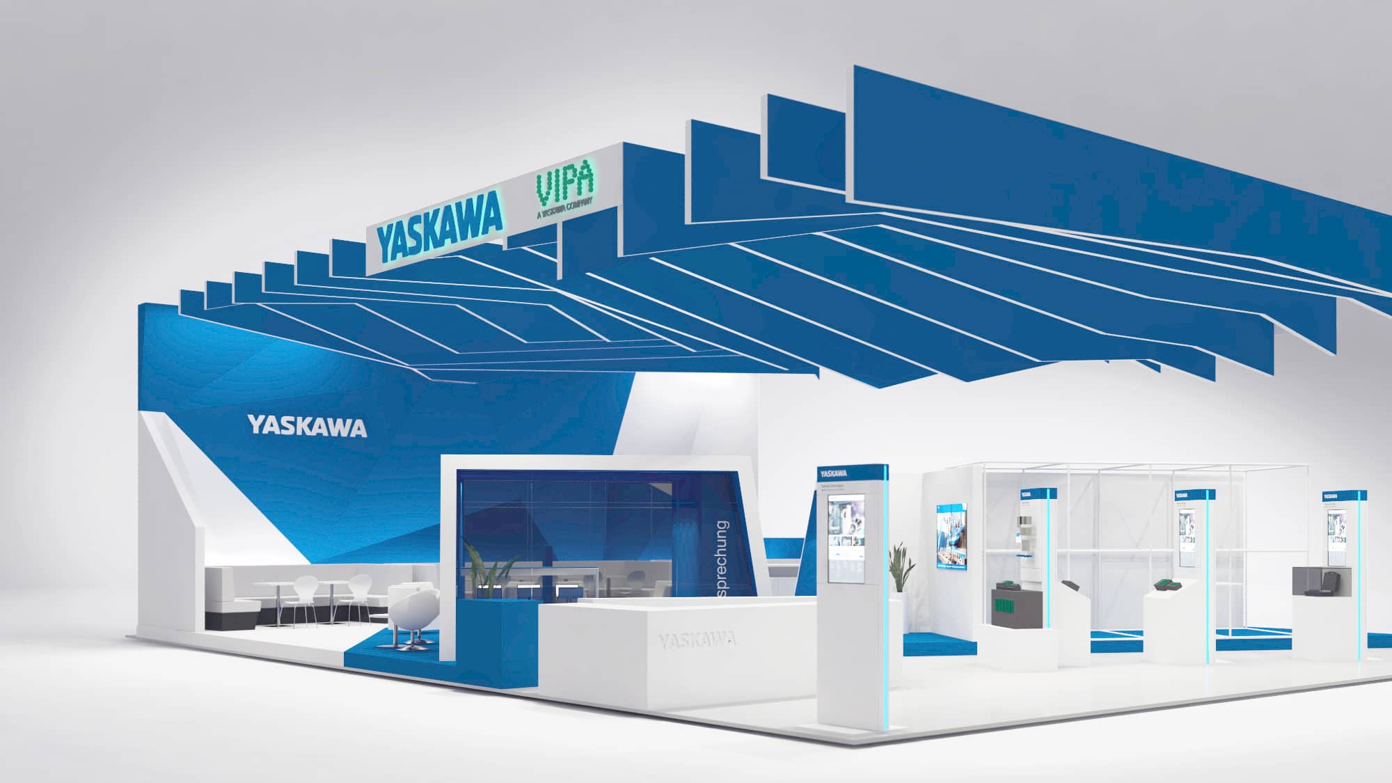 Yaskawa Messestand